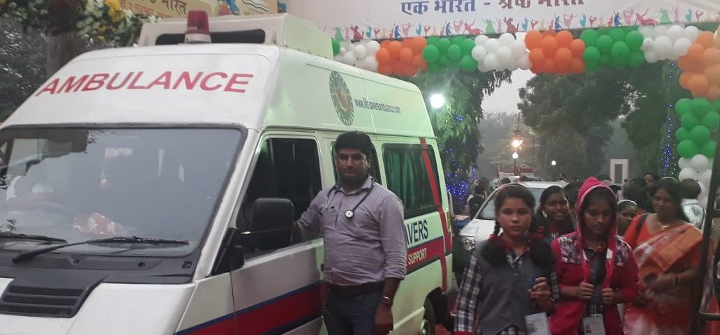 Ambulance Back Up For National Unity Fair-2017- One of the Huge Events Held at National Level.