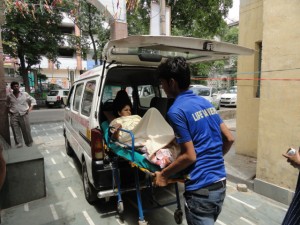 Road Ambulance Services Shifting Patient 14